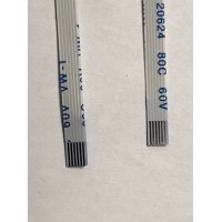 Шлейф межплатный 6pin*0.5mm, 200*3.5mm, реверсный, FFC AWM 20624 VW-1 80C 60V