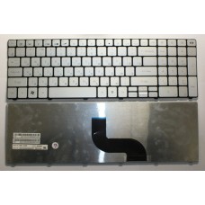 Клавиатура для ноутбука ACER (GW: NV52, NV56, NV59; PB: DT85, LJ61, LJ65, LJ67, LJ71, LJ75, LJ77, TJ61, TJ65) rus, silver
