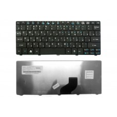 Клавіатура для ноутбука ACER (One: 521, 522, 532, 533, D255, D257, D260, D270, Happy; EM: 350, 355), rus, black