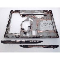 Нижня кришка для ноутбука Lenovo G570, G575 БЕЗ HDMI, black